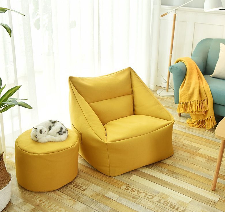 Bean Bag with Stool - 4