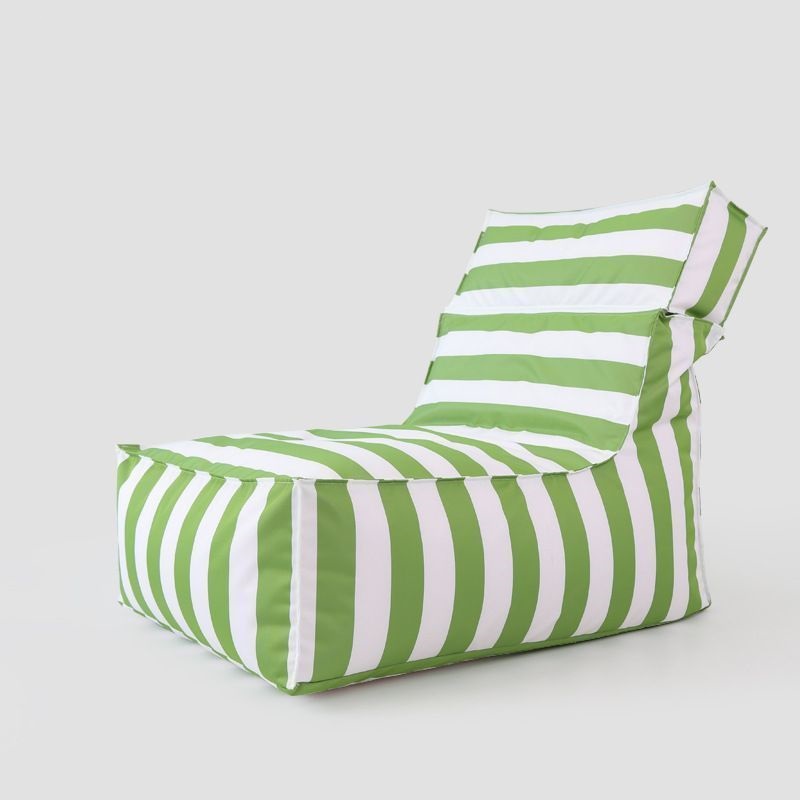 Beach Folded Bean Bag Sofa Pouf - Folded Beach Bean Bag Chair Manufacturer & China Factory