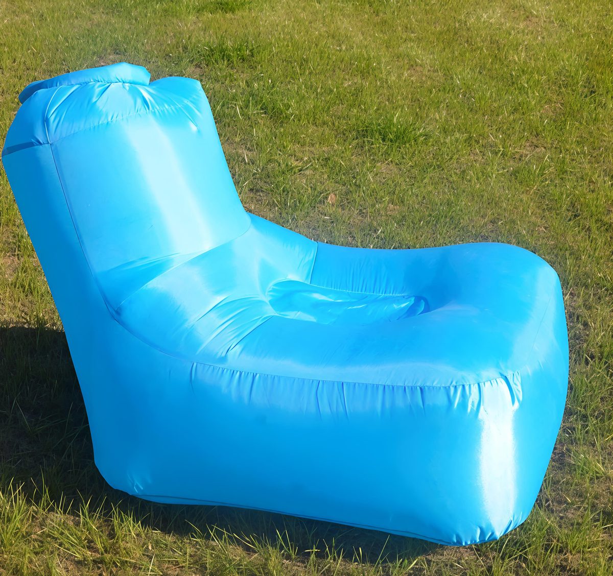 Sky Blue Air Bean Bag Chair