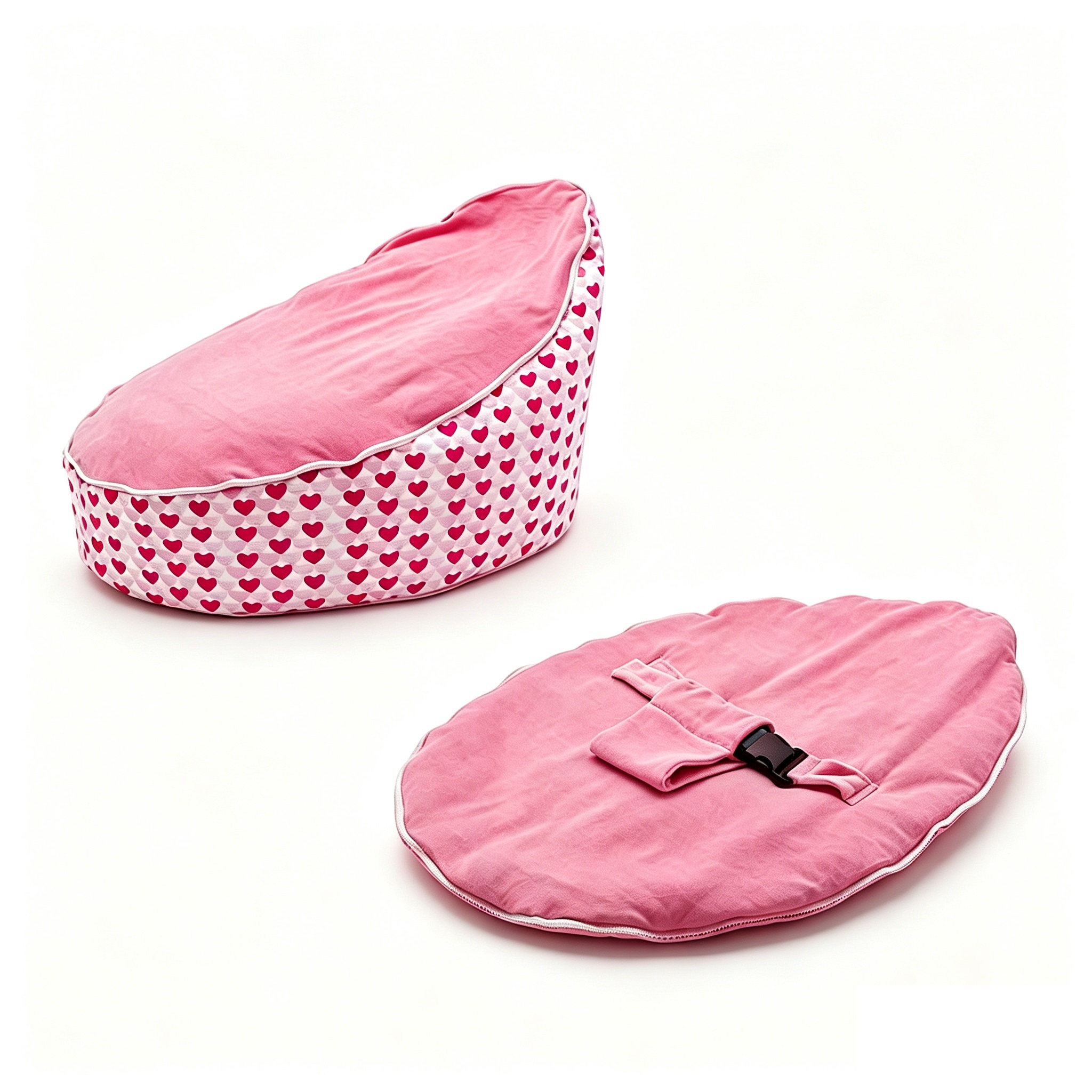 Cream Baby Bean Bag Chair Cover detail 4