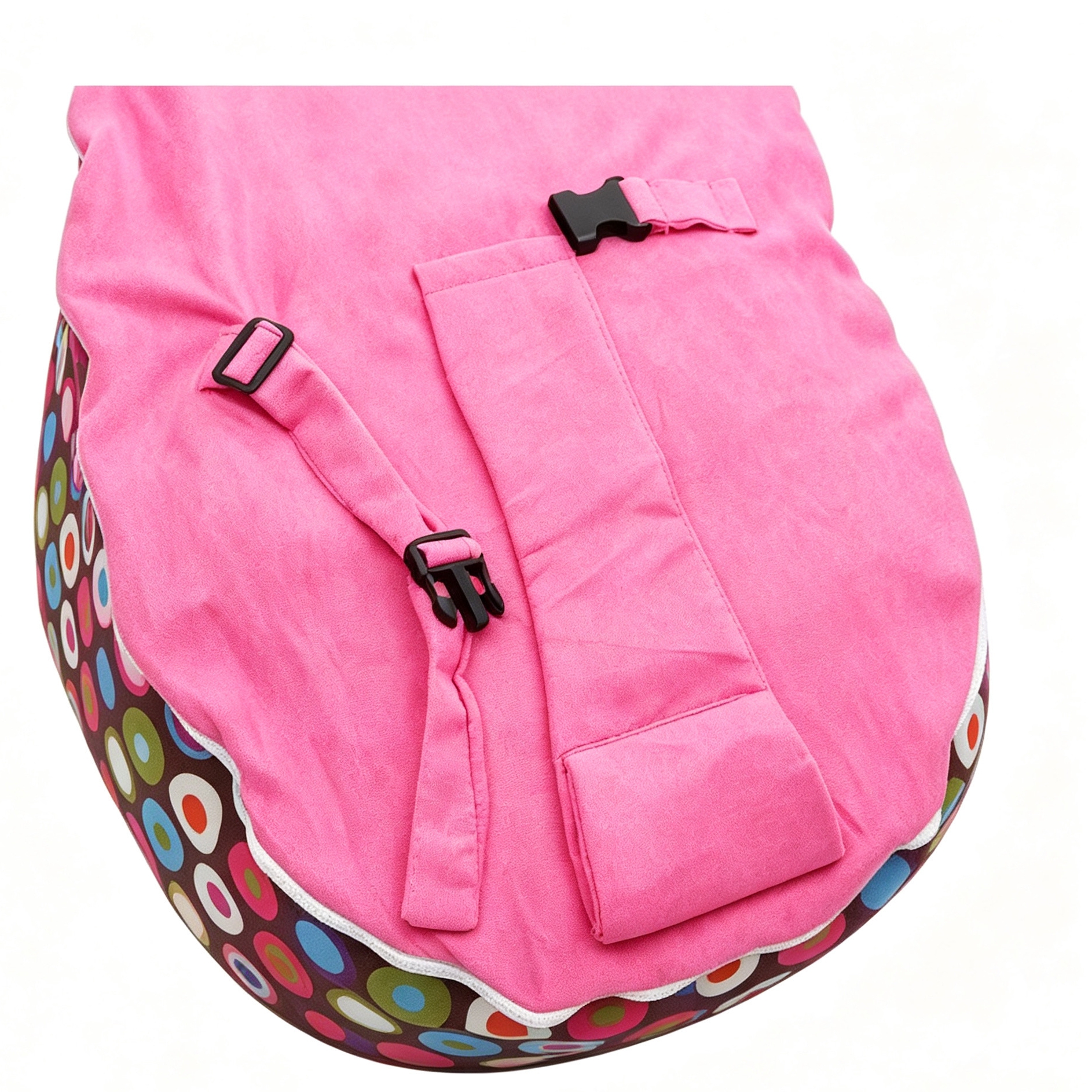 Lilac Baby Toddler Bean Bag Chair detail 3