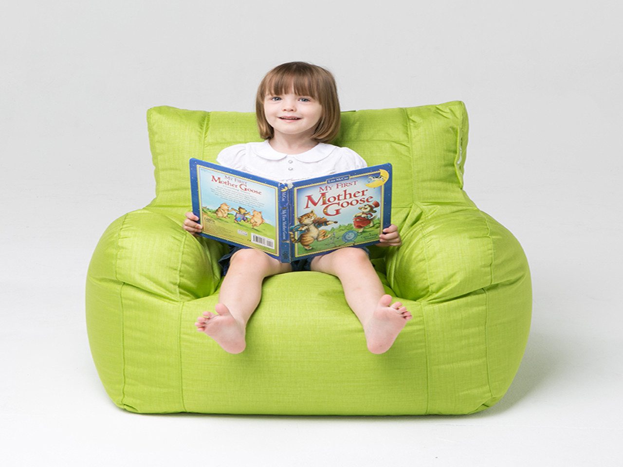 Green Kids Bean Bag Chair - Children Bean Bag Chair Manufacturer & China Factory