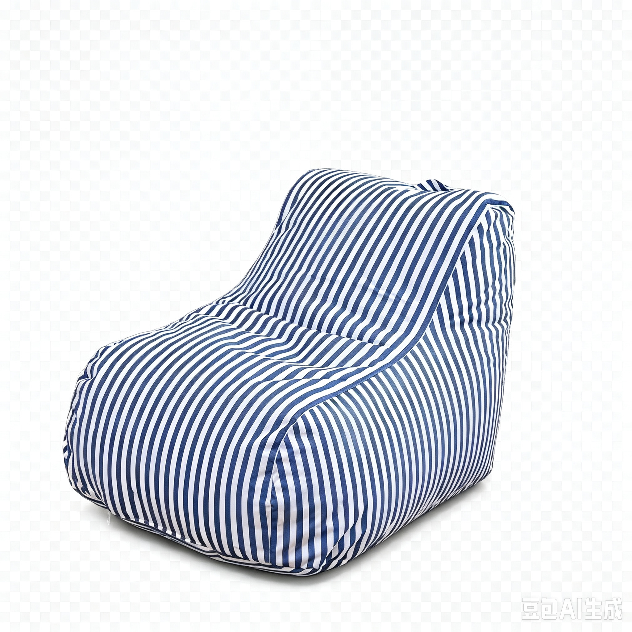 Children Stripe Bean Bag Chair No.5 detail 1